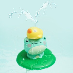 (도매) 소셜빈 리틀클라우드 목욕놀이 빙글빙글 개구리 장난감 (12/1~12/18 출고까지 30+6) (행사)